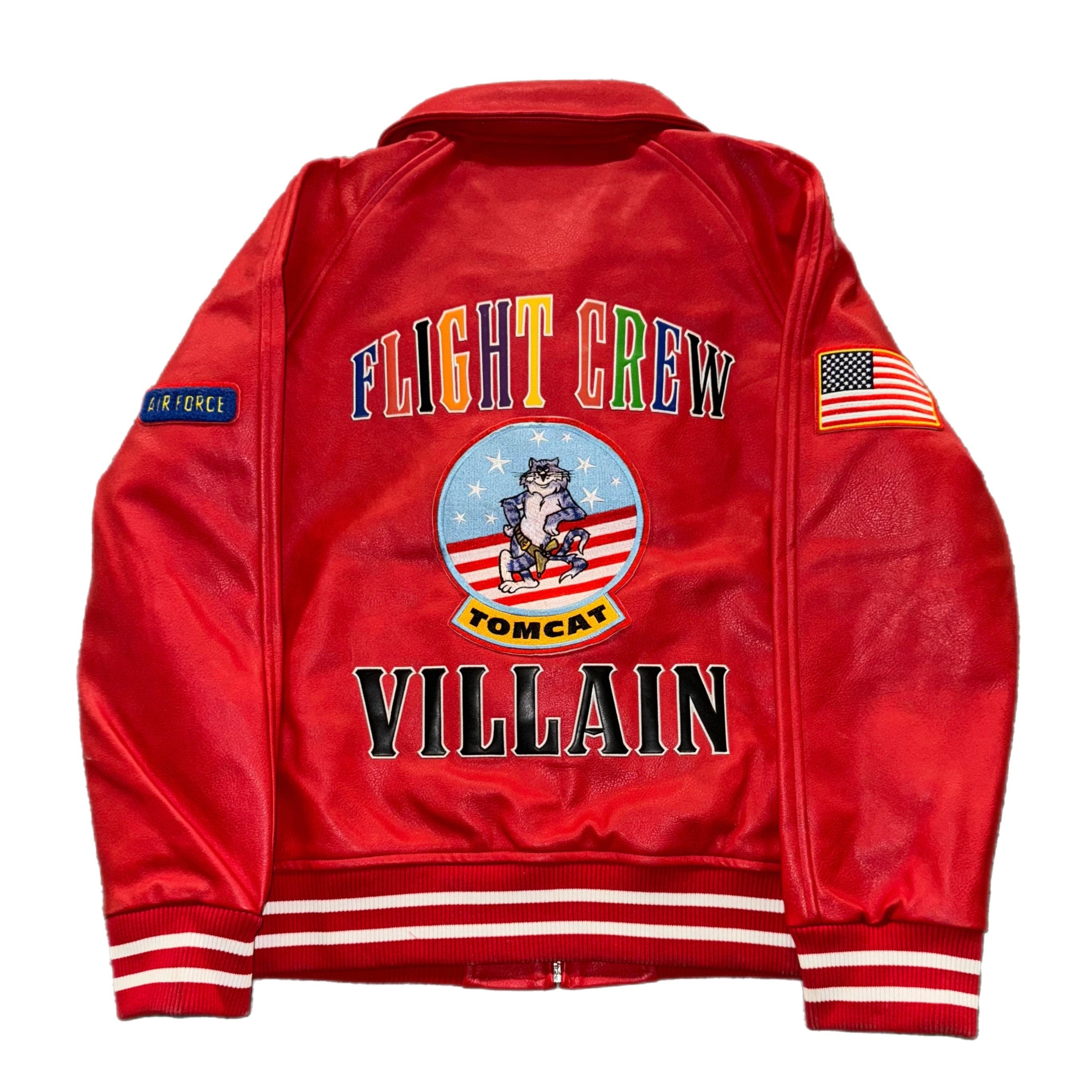 (Red) “Millionaire” Leather Jacket