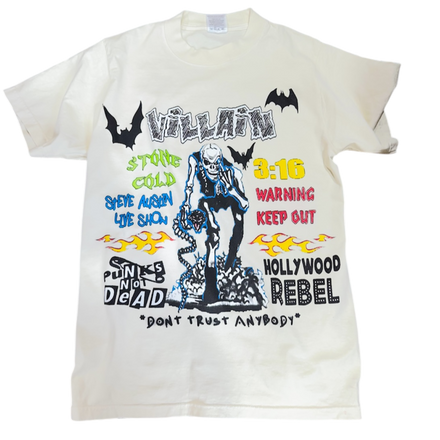 White "Stone Cold" tee