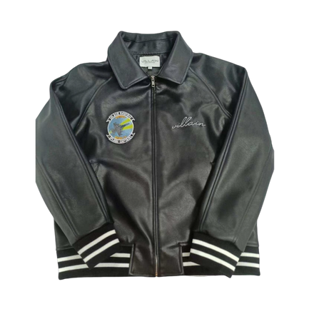 (Black) “Millionaire” Leather Jacket