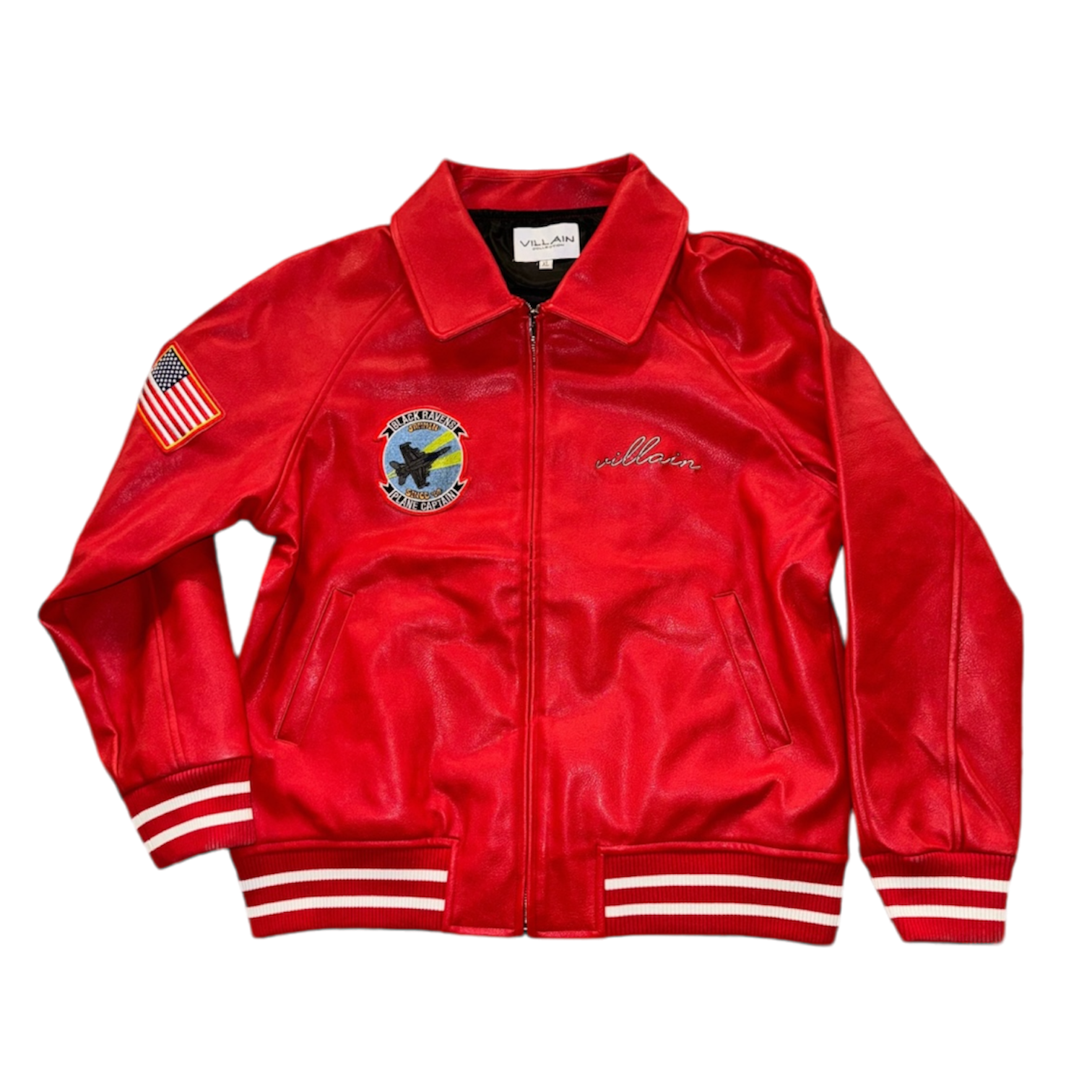 (Red) “Millionaire” Leather Jacket