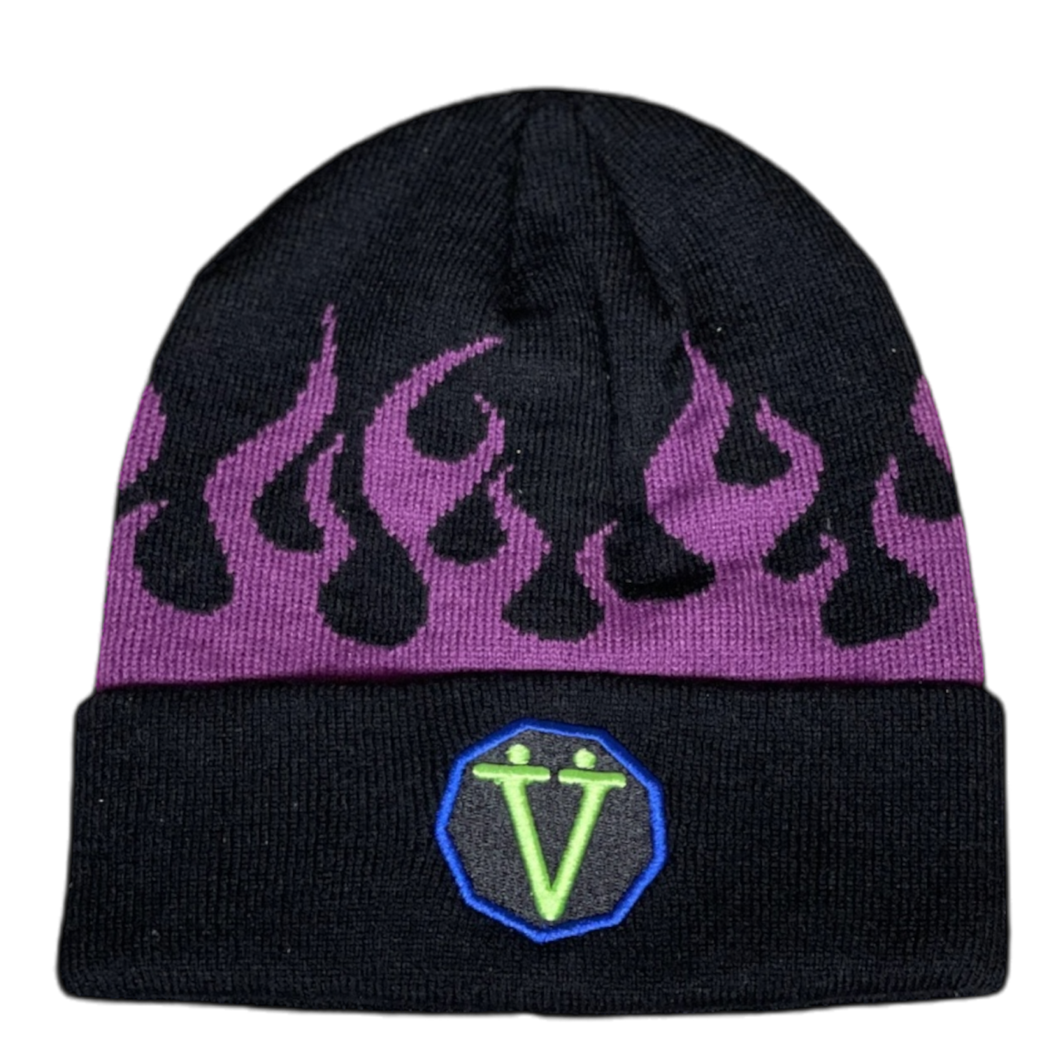 Flamer Beanie-Purple