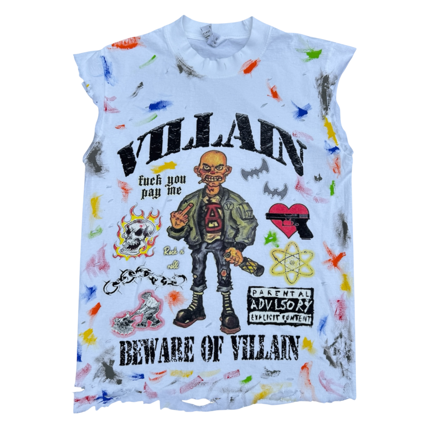 White “Bully” Tee