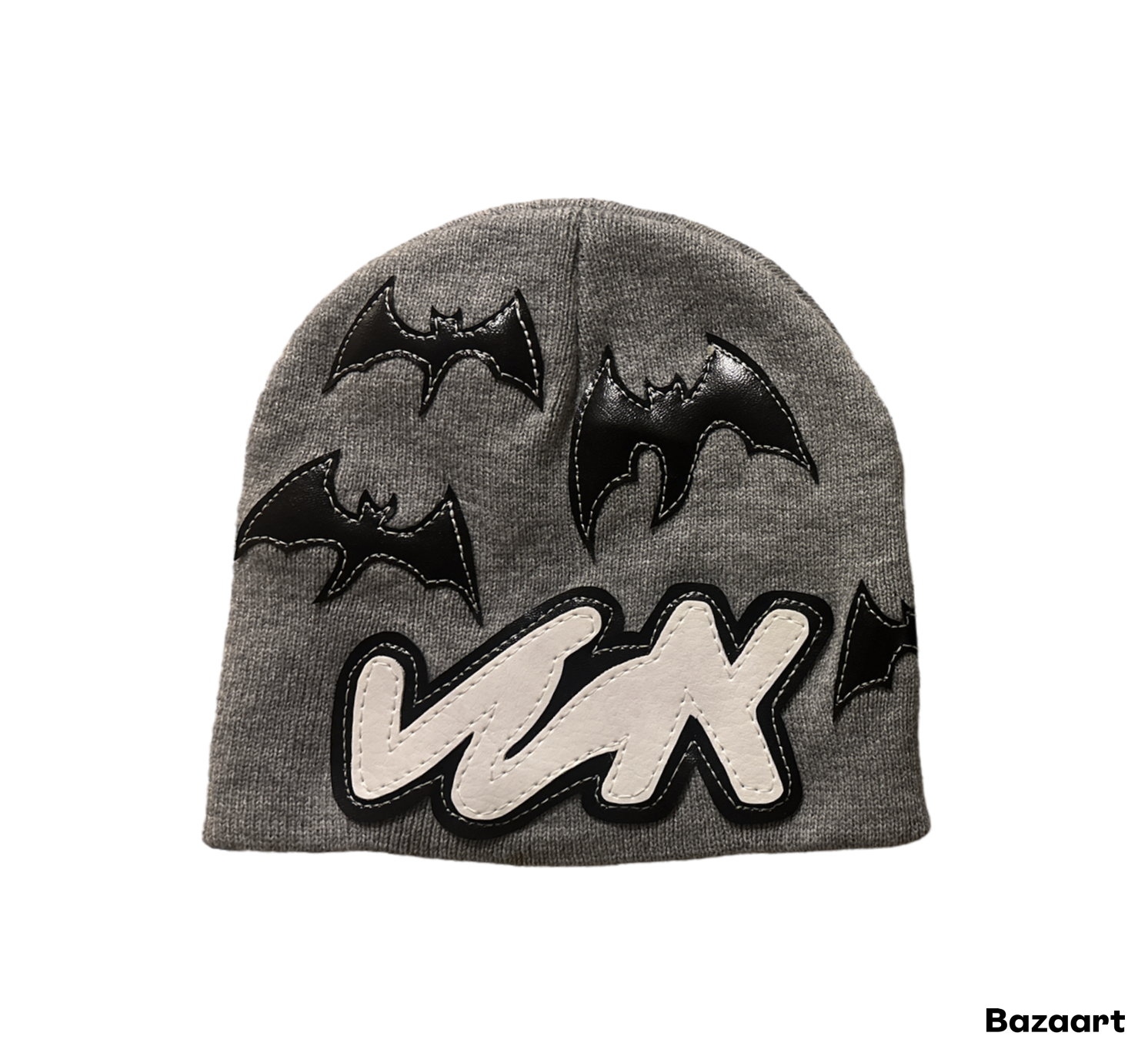 Grey “BatCave” Beanie