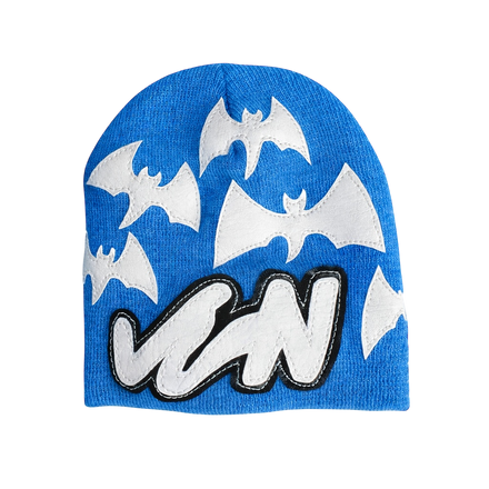 Blue “BatCave” Beanie