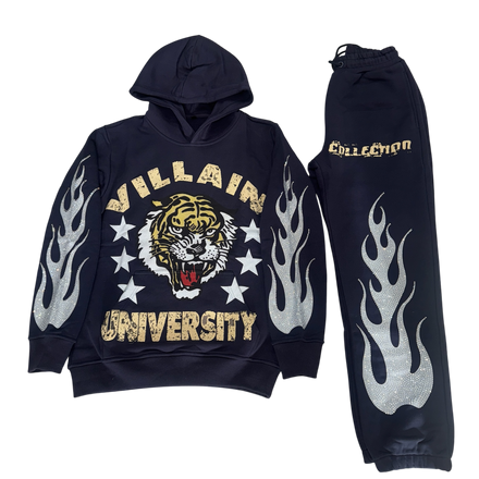 “VLN UNIVERSITY” (tiger) navy