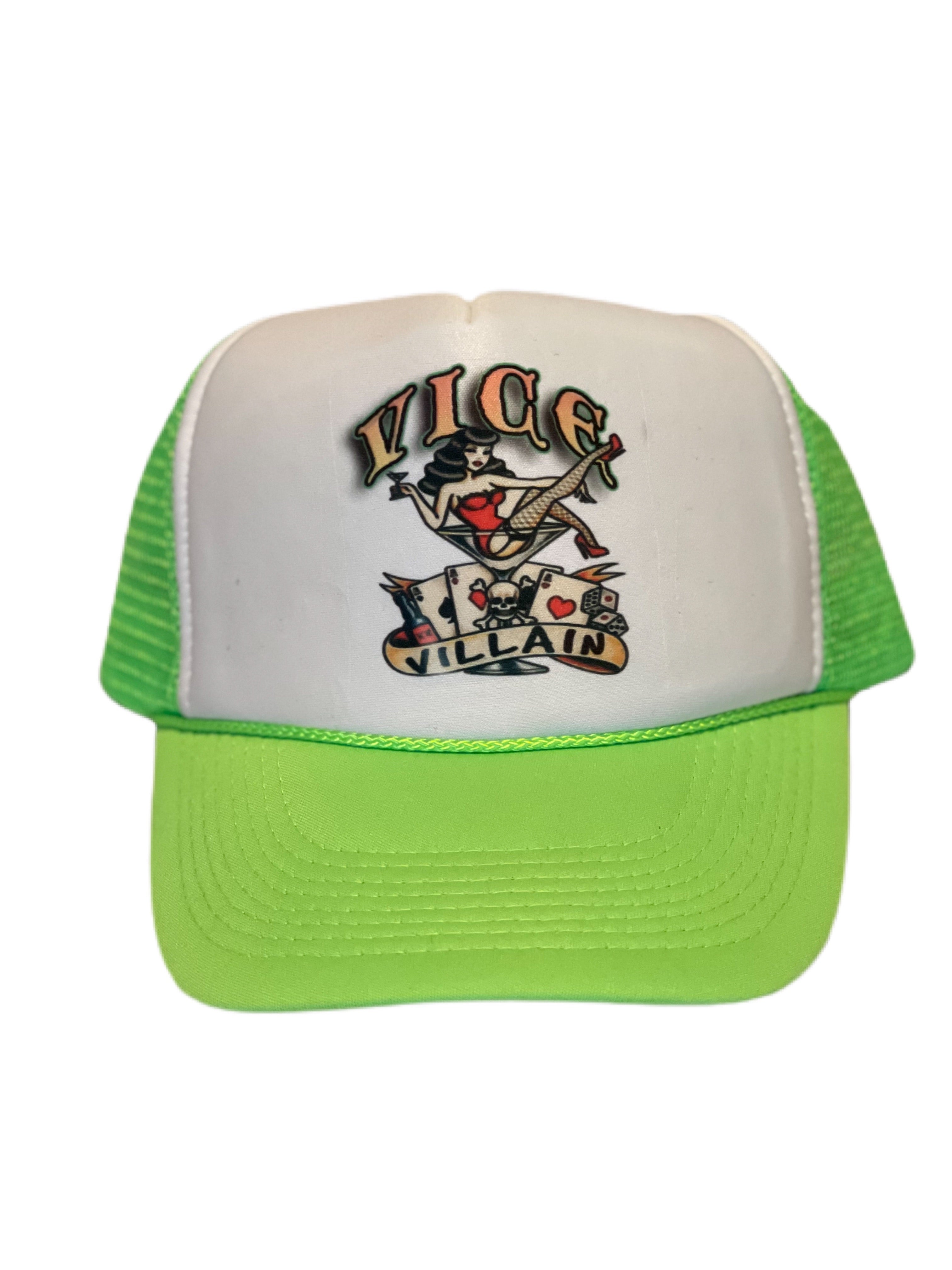 “Vice” Trucker (Lime)