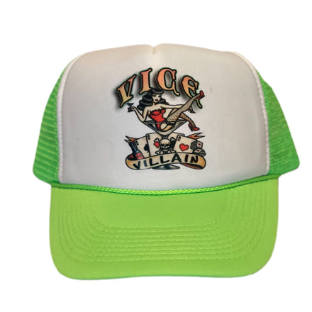 “Vice” Trucker (Lime)